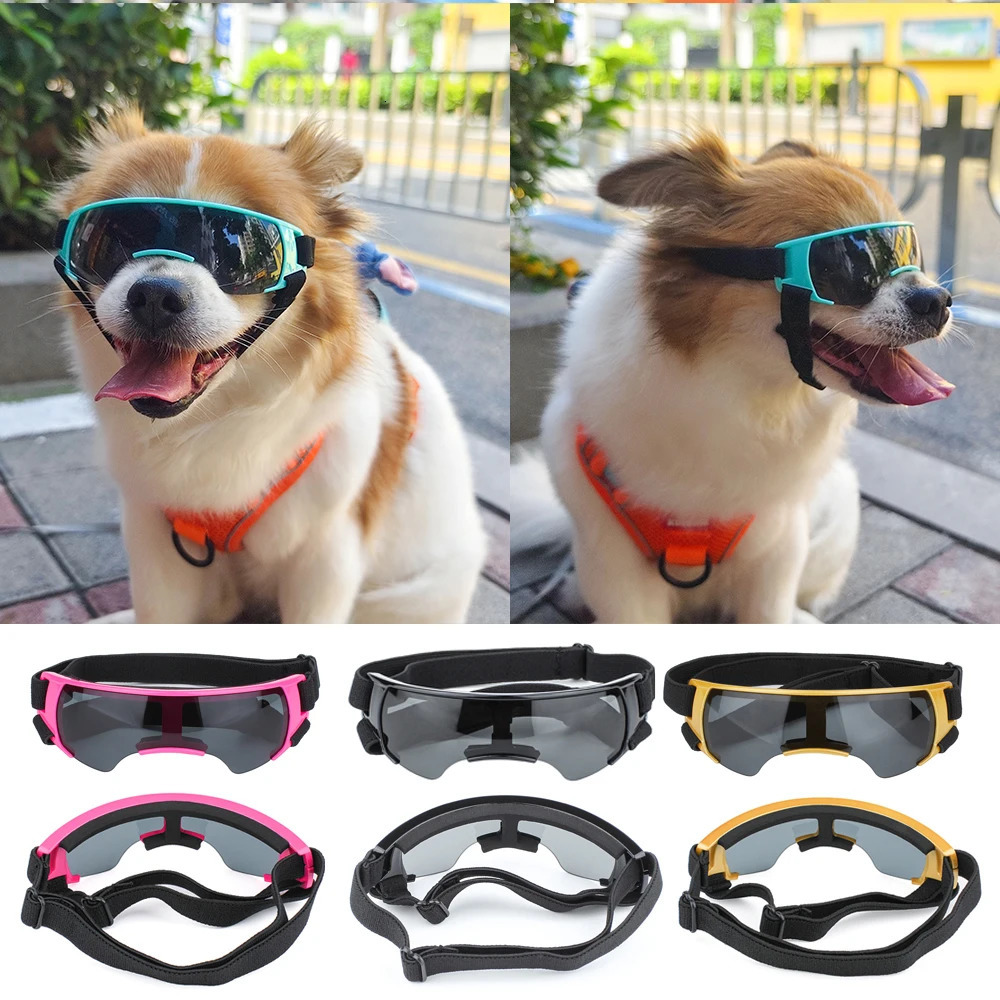 Pet Eye Wear Dog Goggles Small Breed Sunglasses UV Protection Eyewear For Dogs Puppy Outdoor Riding Accessories 250729