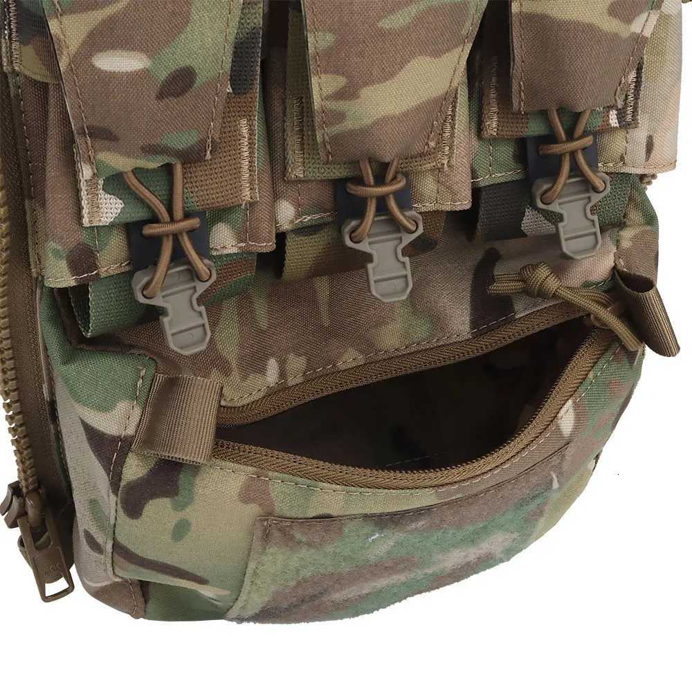 V5 FCPC Tactical Vest Backplate Supplement Sub-package Airsoft Triple Magazine Bags Hunting Vest Plate Carrier Accessories Z250728
