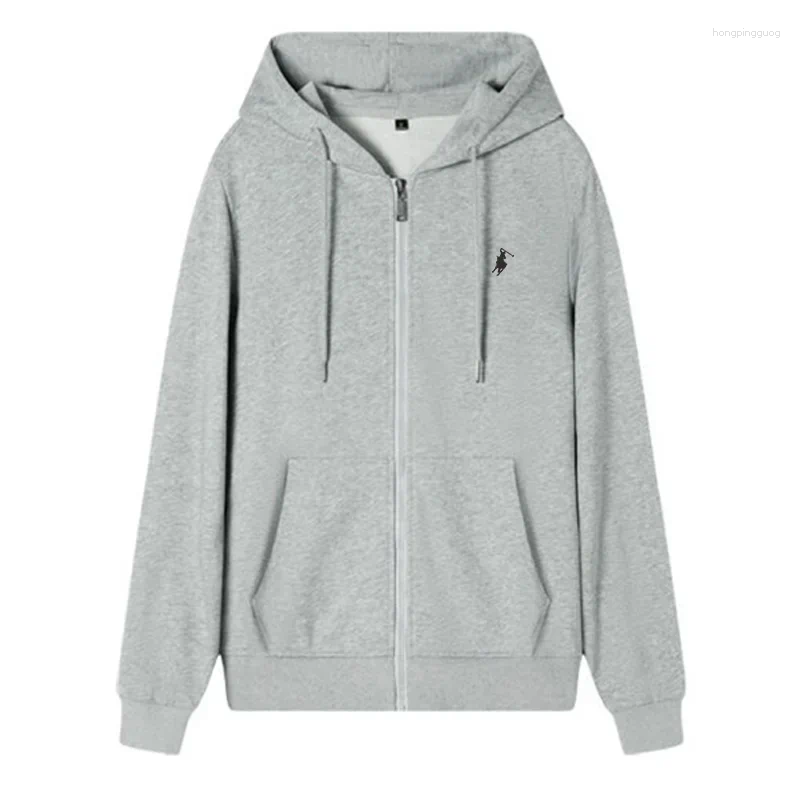 Men's Hoodies Spring And Autumn Casual Sports Hoodie Fashion Outdoor Jogging Fitness Men Women Long-sleeved Zipper Coat