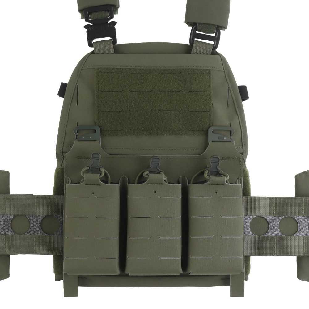 New Version Tactical FCPC V5 Plate Carrier Ferro Style Quick Release Vest Triple 556 Magazine Pouch MOLLE Hunting Airsoft Gear Z250728