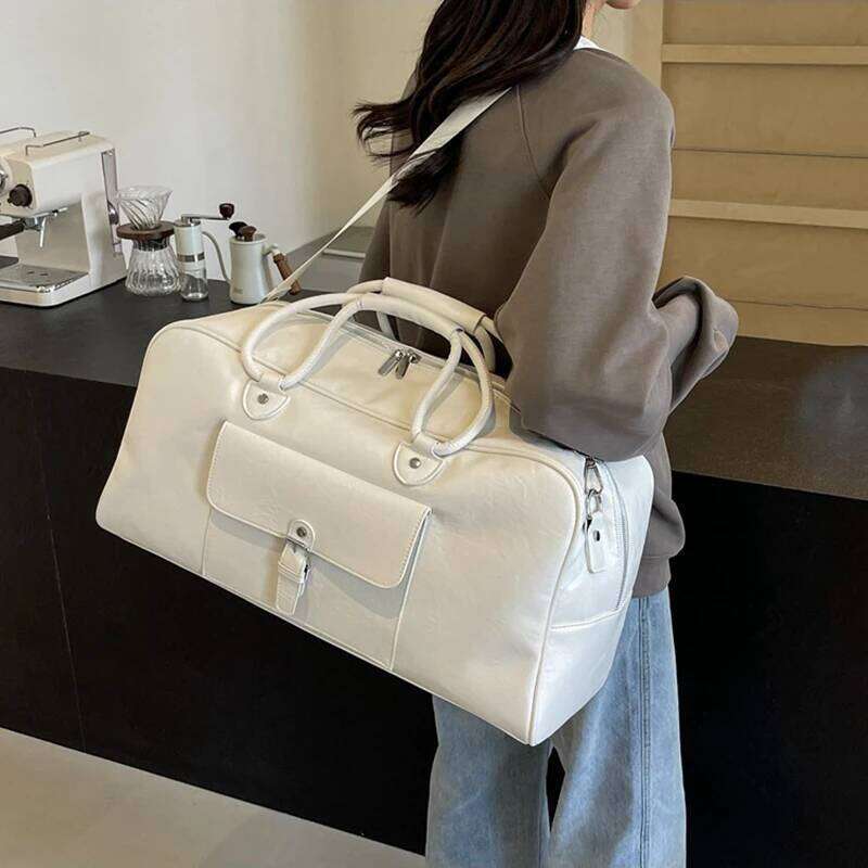 Travel Suitcase Duffle PU Golf Boston Bag Sports Fiess Gym Yoga Handbag Outdoor Hiking Bags Large Bussiness Crossbody Pack