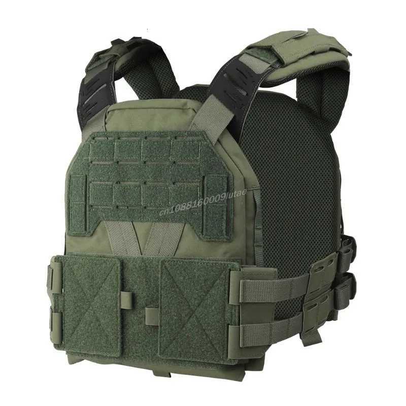 K Zero Plate Carrier Low Profile Lightweight Hunting Airsoft Equipment MOLLE Adjustable Quick Release Modular KZ Tactical Vest Z250728