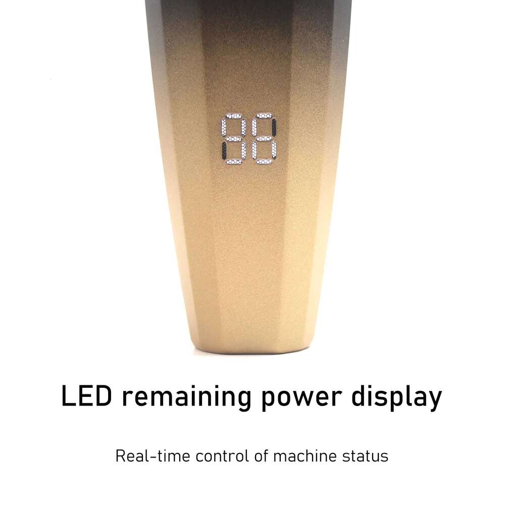 Professional Hair Clipper VGR V-003 9000 RPM Ceramic Blade Full Metal Wireless Electric USB Interface Men's Barber hine