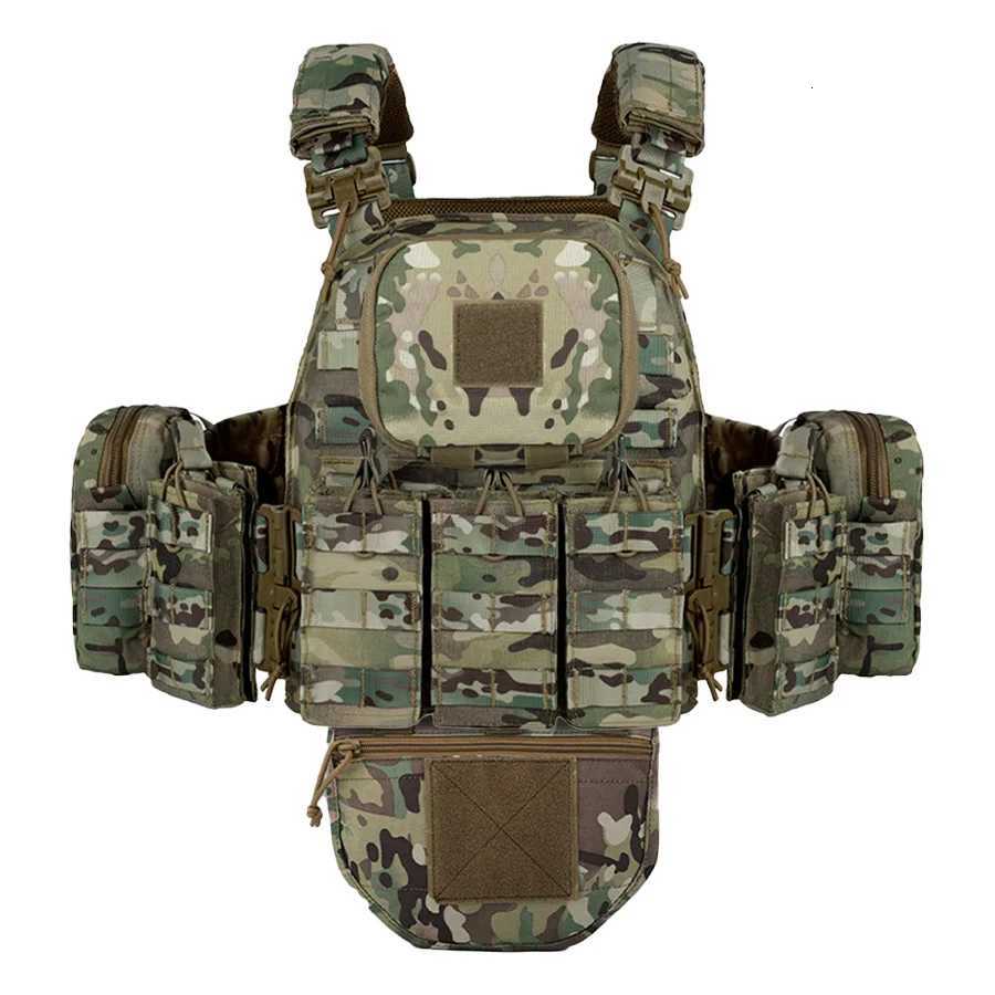 Quick-release training vest molle multifunctional outdoor vest equipment Z250728