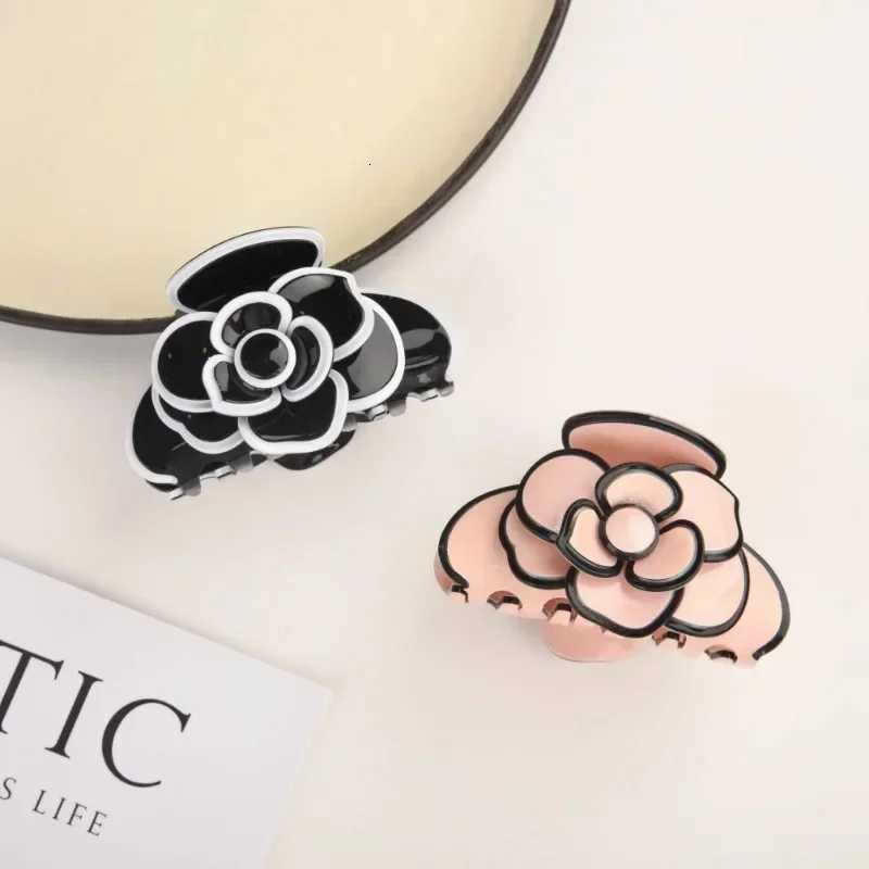DuoShang NEW Sweet Camellia Rose Hair Claw Acetate Claw Clips Flower Series Crab Hair Clips for Women Girls Hair Accessories Z250729