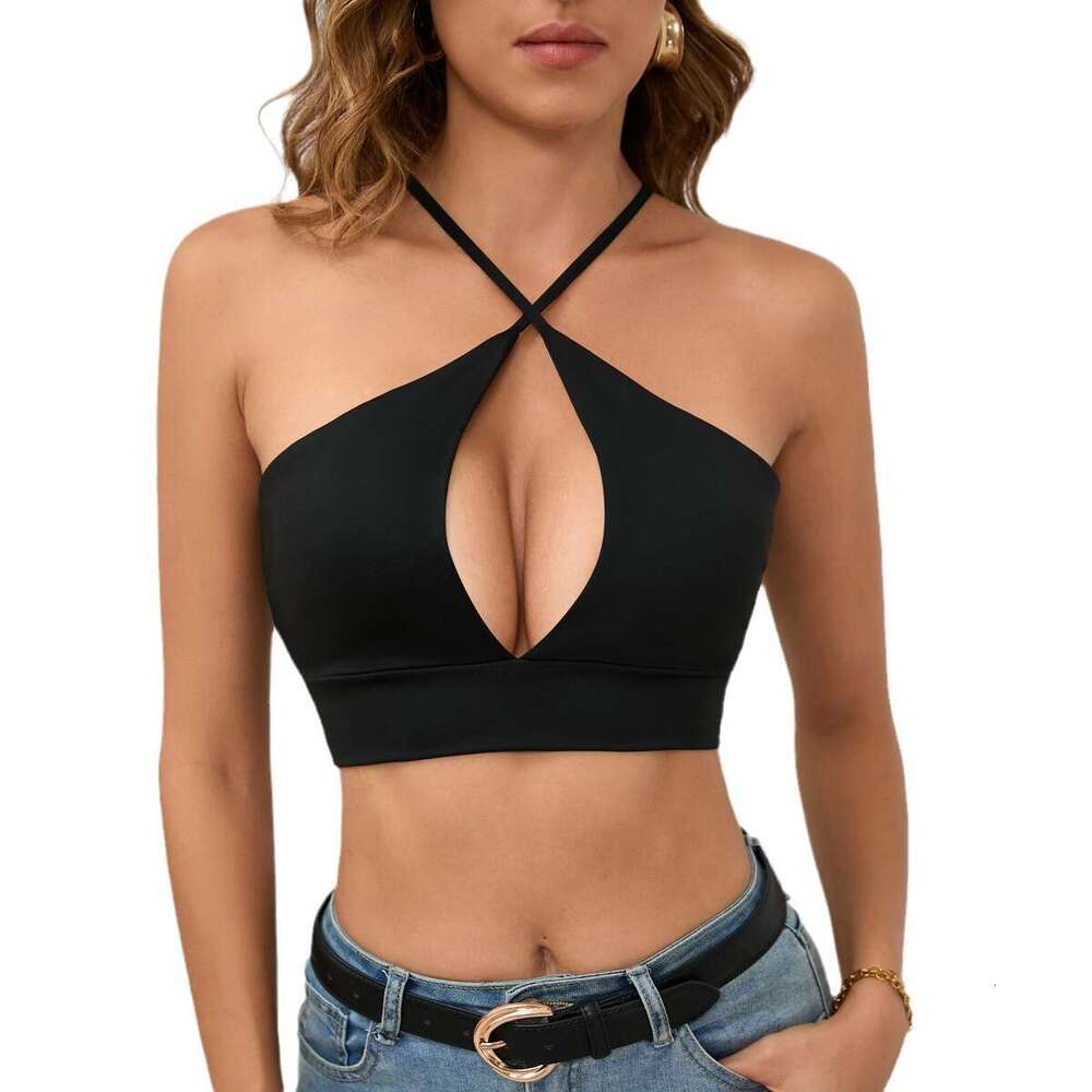 Women's Vest Hollow Out Strap Sexy Summer Top B5