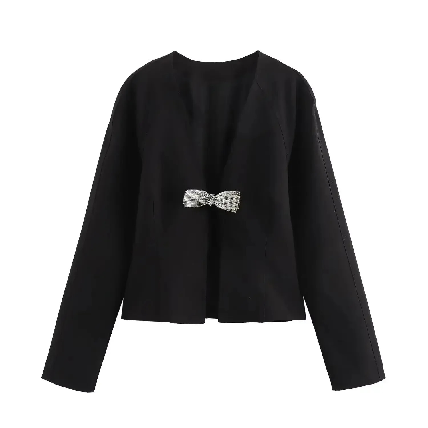 100% Cotton Shirt for Women Summer Loose Casual Streetwear Office Lady Style VNeck Shirt 250729