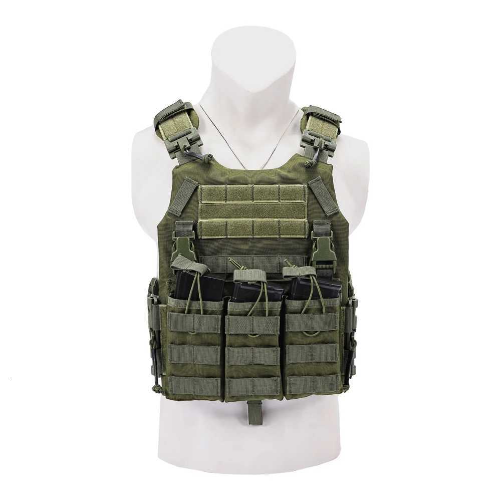 SINAIRSOFT Nylon Tactical Plate Carrier Vest Quick Release Lightweight MOLLE Hunting Airsoft Combat Vest Adjustable Utility Vest Z250728