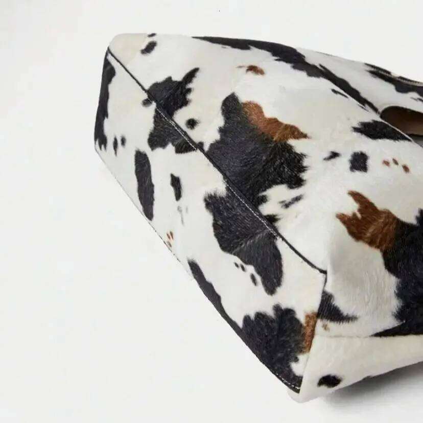 Women's Bags Designer Women's Bags Designer Women's Simple Fashion Casual Tote Cow Shoulder Bag, Spacious Designer Satchel,Leopard Prin