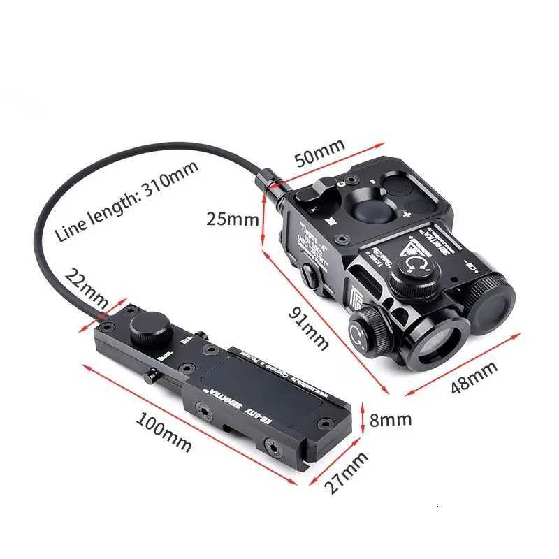 WADSN Nev Zentico Metal PERST-CH Pch Red Green IR Strobe Light Tactical Scout Aiming Indicator Pointer Airsoft Hunting AccessroyXJ250728