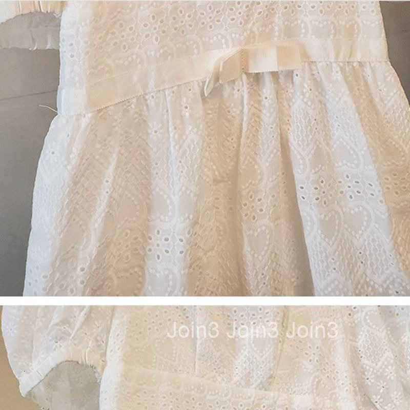 Summer New Fashion French Mid-Length Dress Square Neck Puff Short Sleeve Dress Hot List Daily Outfit Collection