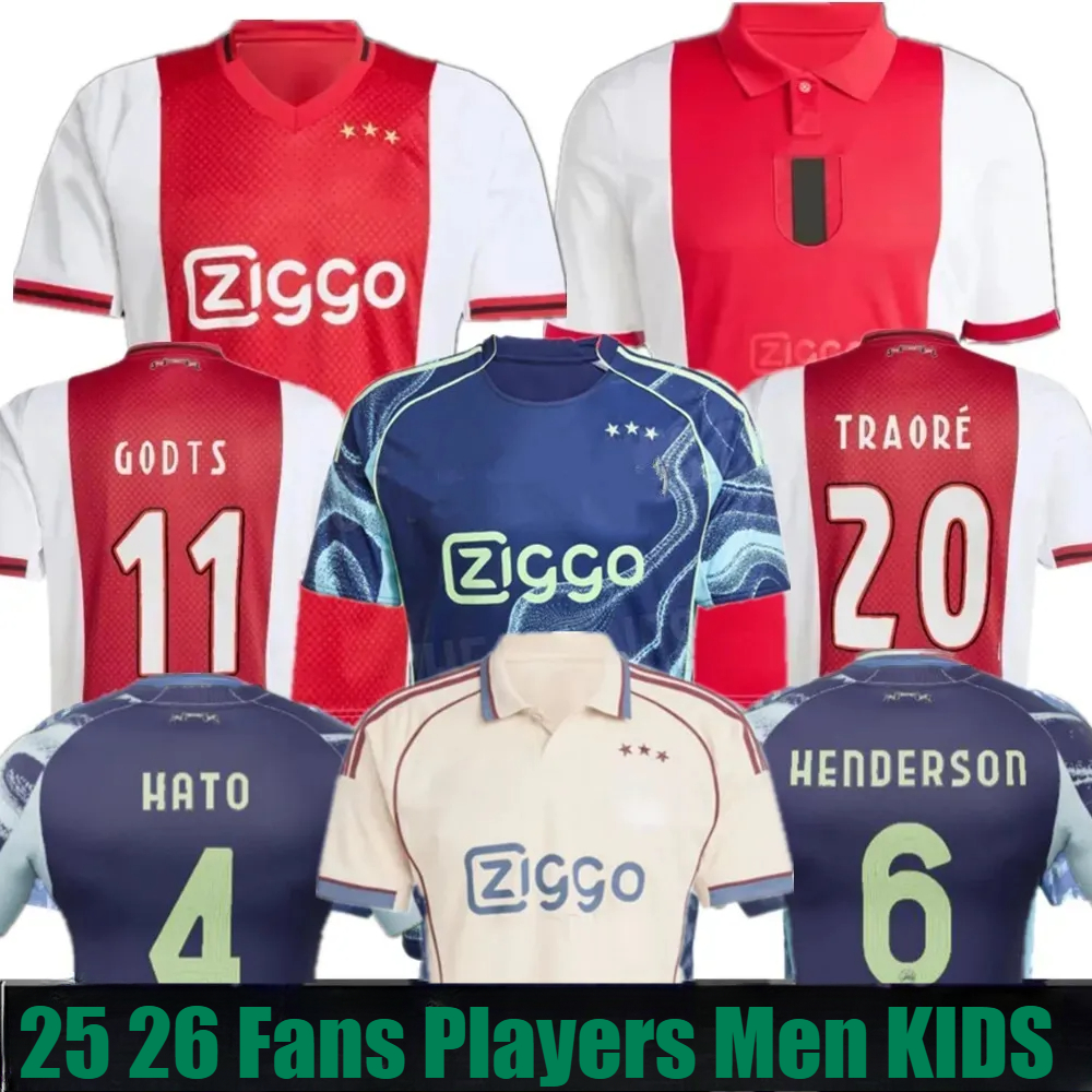 LAJAX 25 26 men kids kit soccer jerseys HENDERSON AFC 2025 uniforms ajaxjersey football shirts ajaax jersey Ajaox shirts maillot de football lajax amsterdam