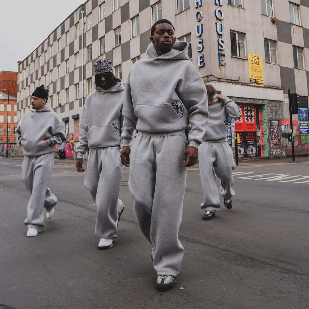 New Fashion Street Style Versatile Personalized Embroidered Hoodie Unisex Casual Pullover Sweatshirt Pants