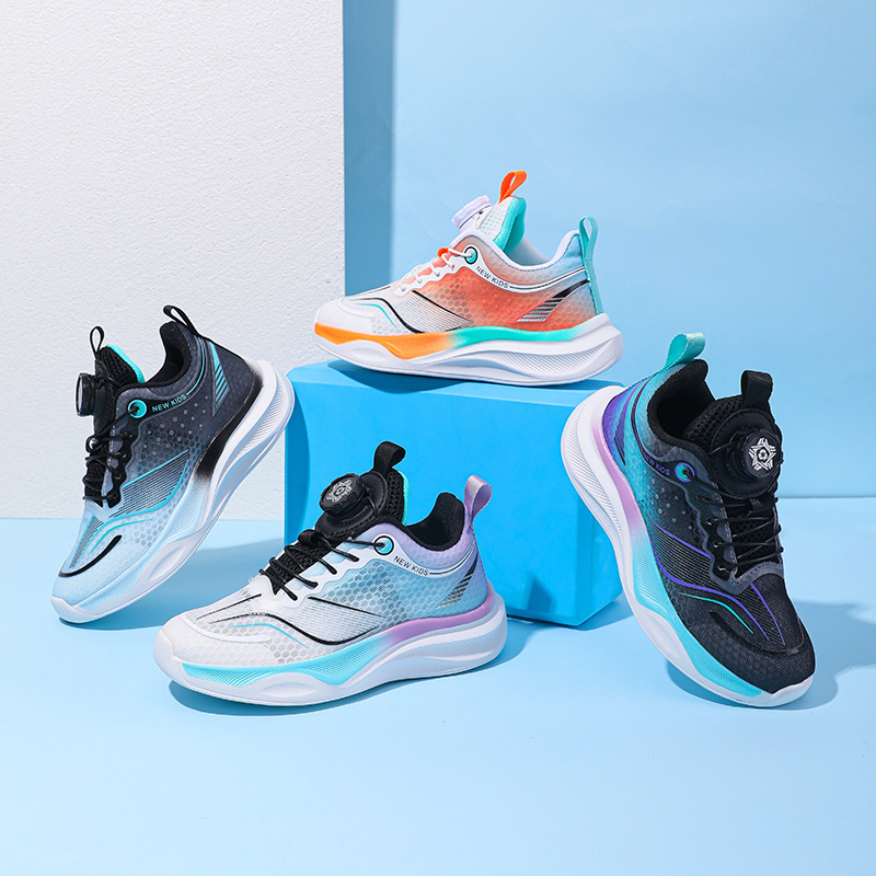 Colorway Children's Dual Mesh Racing Kids New Feidian Boys Elementary School Students Sports Running Shoes
