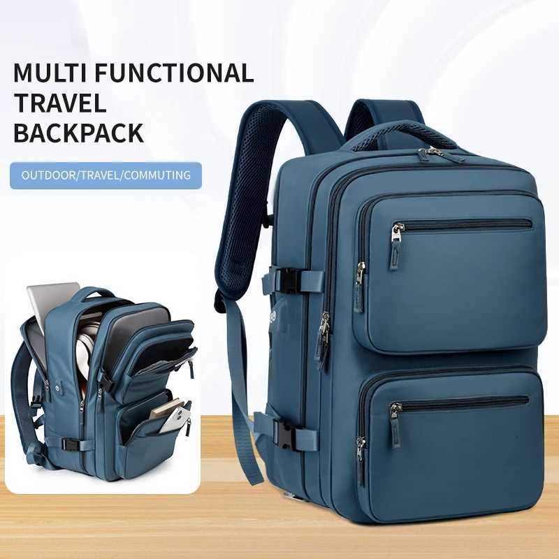 Large Travel Backpack for Women Men Cabin Bag Multifunctional Airplane Waterproof Backpack with USB Charging Anti-Theft Backpack S250728