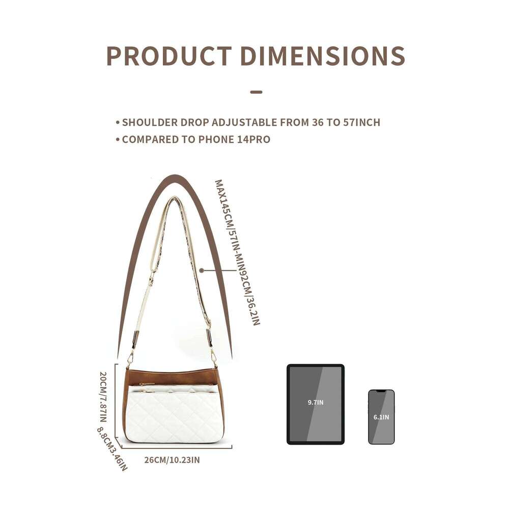 Women's Bags Designer Women's Bags Designer Crossbody Bags For Women Quilted Purses Durable And Adjustable Strap Medium Shoulder Handbags