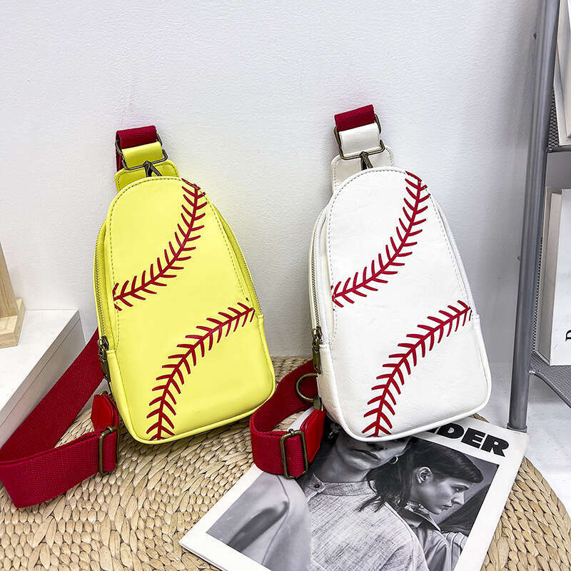 2024 Spring New Baseball Sale Crossbody European and American Retro Hot Style Women's Small Chest Bag