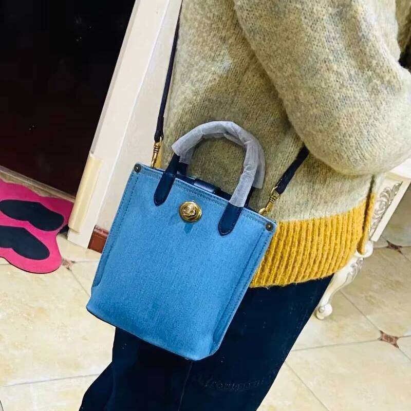 Women's Bags Designer Women's Bags Designer England Style Denim Mini Mobile Phone Bags For Women Designer Handbags Purses New In Lock Top Ha