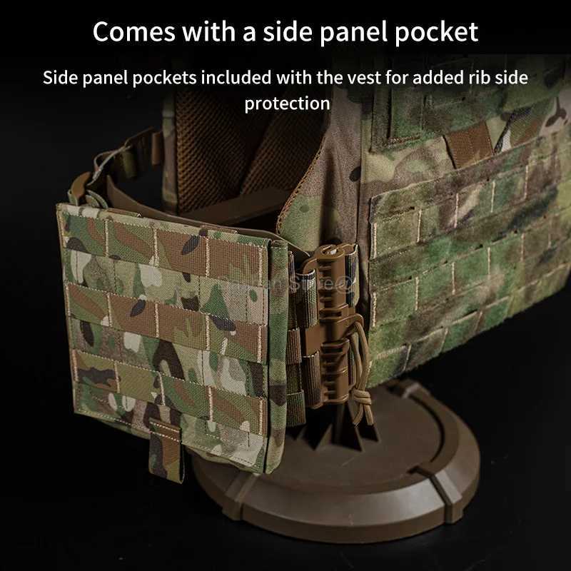 Outdoor 3.0 Tactical Hunting Vest K19 Plate Carrier MOLLE Quick Release Fast Adjust Cummerbund CS Airsoft Combat Gear Z250728