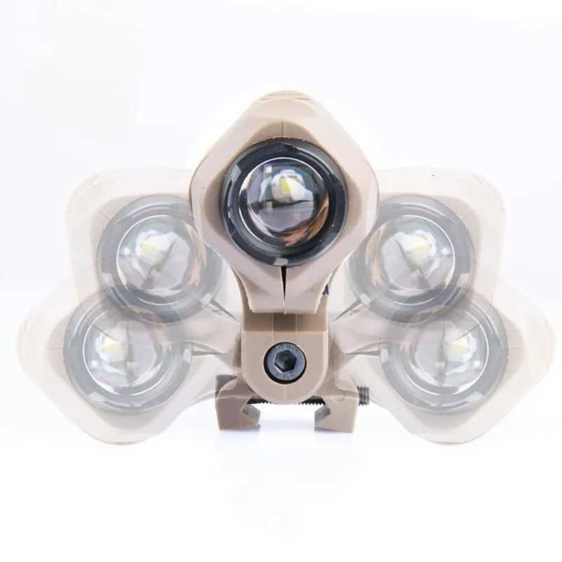 Vadsn Tactical Airsoft Strobe Consant Momentary Helmet Lamp With White Light Helmet Lamp Fast Hunting Helmet Flashlight XJ250728