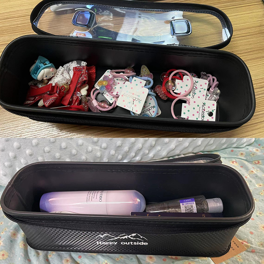 All-Terrain Field Tool Box, Military-Grade Folding Case for Off-Road Repair Camping Gear, Crushproof Design (Tactical Black)