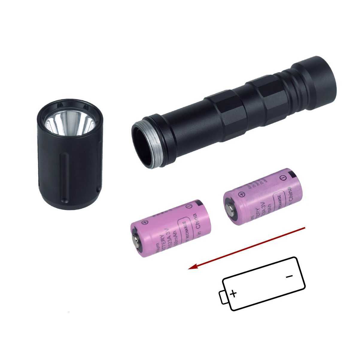 Tactical Modlit PLH White LED Flashlight Weapon Scout Light Rifle QD M-LOK Picatinny Rail Mount Hunting for AR15 HK416 R250728