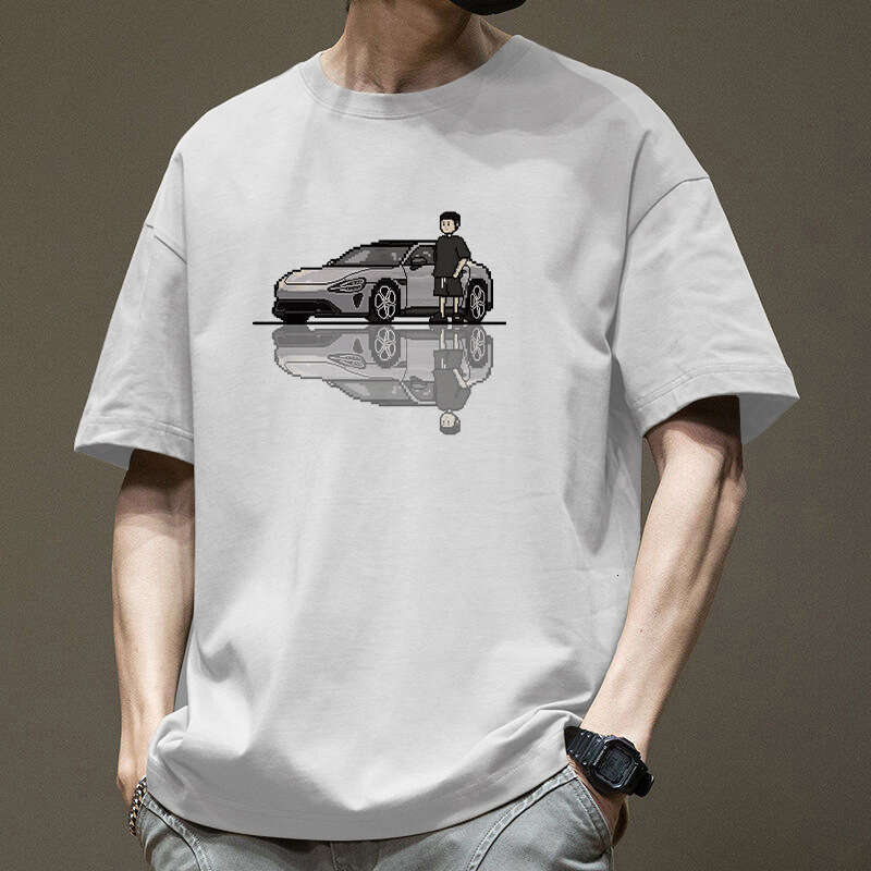 Designer T Shirt European And American Style Street Fashion Brand INS Printed Cotton Short Sleeve T-Shirt Unisex Loose Fit Plus Size Couple Matching T