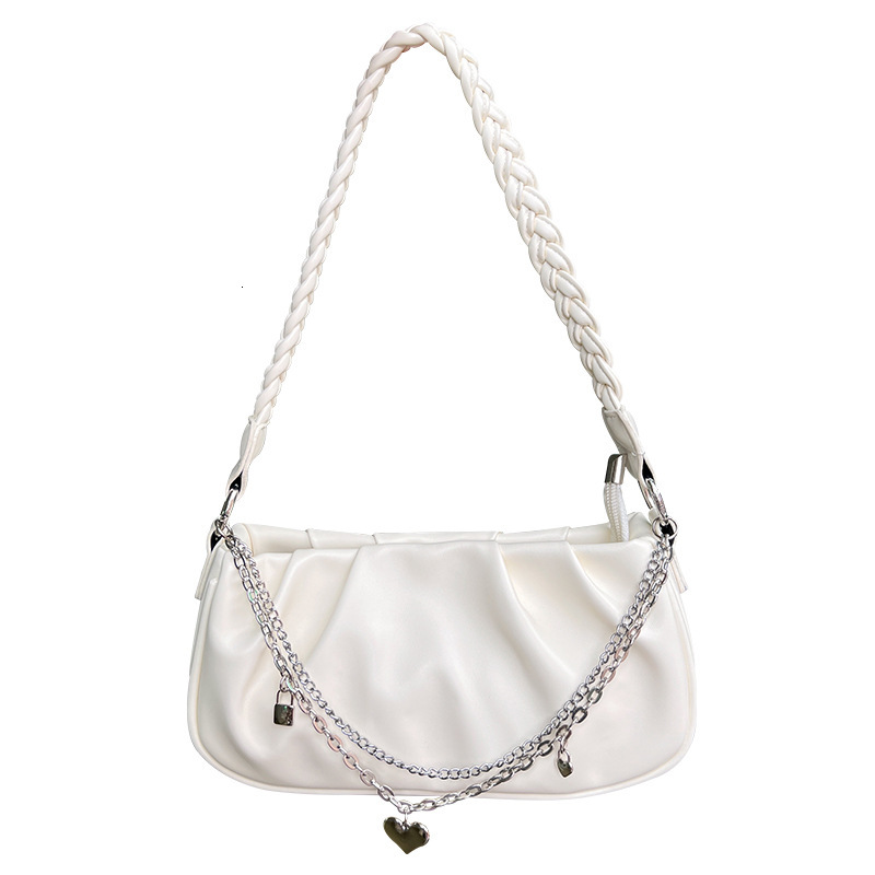 Designer Bag Minimalist Cloud Underarm Bag Niche Design Pleated Luxury Bag Shoulder Bag Women Crossbody Textured Chain Woven Handbag tote bag