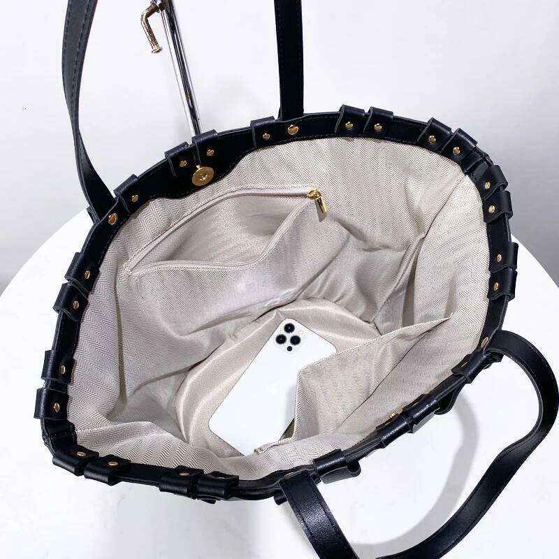 Women's Bags Designer Women's Bags Designer Beach Tote Bags For Women Designer Handbags Purses New In PU Canvas Weaving Hollow Large Capacit