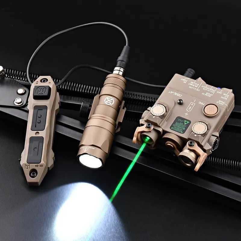 WADSN Full Function DBAL-A2 Red Dot Blue Green IR Laser Indicator PEQ15 Infrared Laser M600 M300 Airsoft Flashlight Weapon Light XJ250728