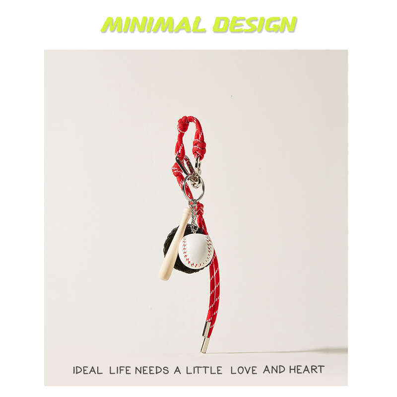 New Miu Style Bowling Ball Accessory Handheld Briefcase Bag Strap Pendant Design Sense