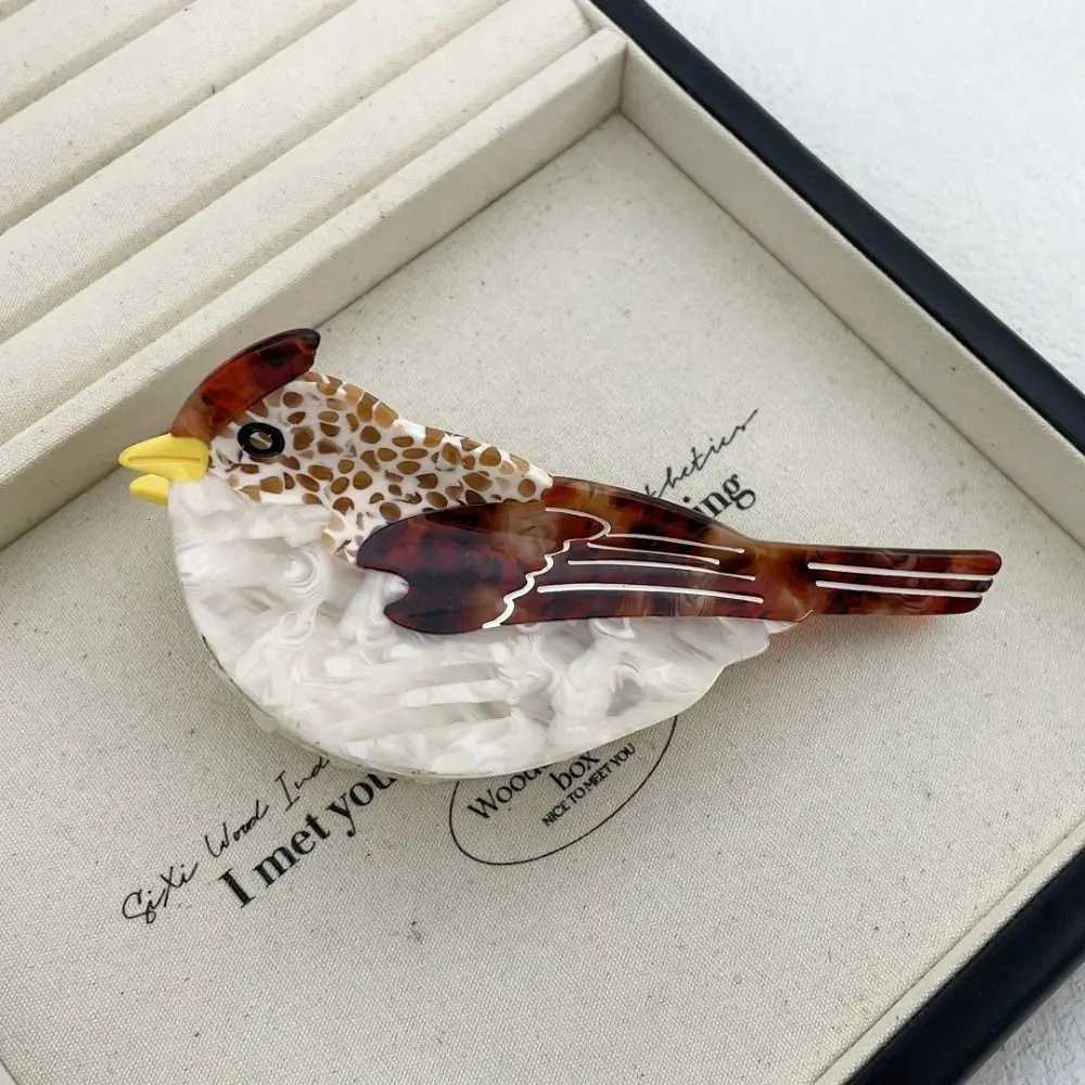 Cute Cartoon Animal Shark Clip Creative Woodpecker Acetic Acid Hair Claw Korean Style Hair Accessory Swallow Bird Hair Claw Female Z250729