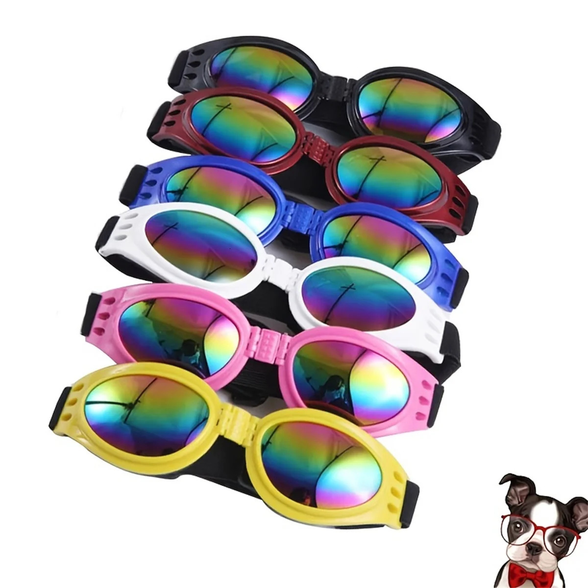 Cool Foldable Pet Sunglasses Dog Glasses For Outdoor And Sun Protection Accessories Dogs Cats 250729