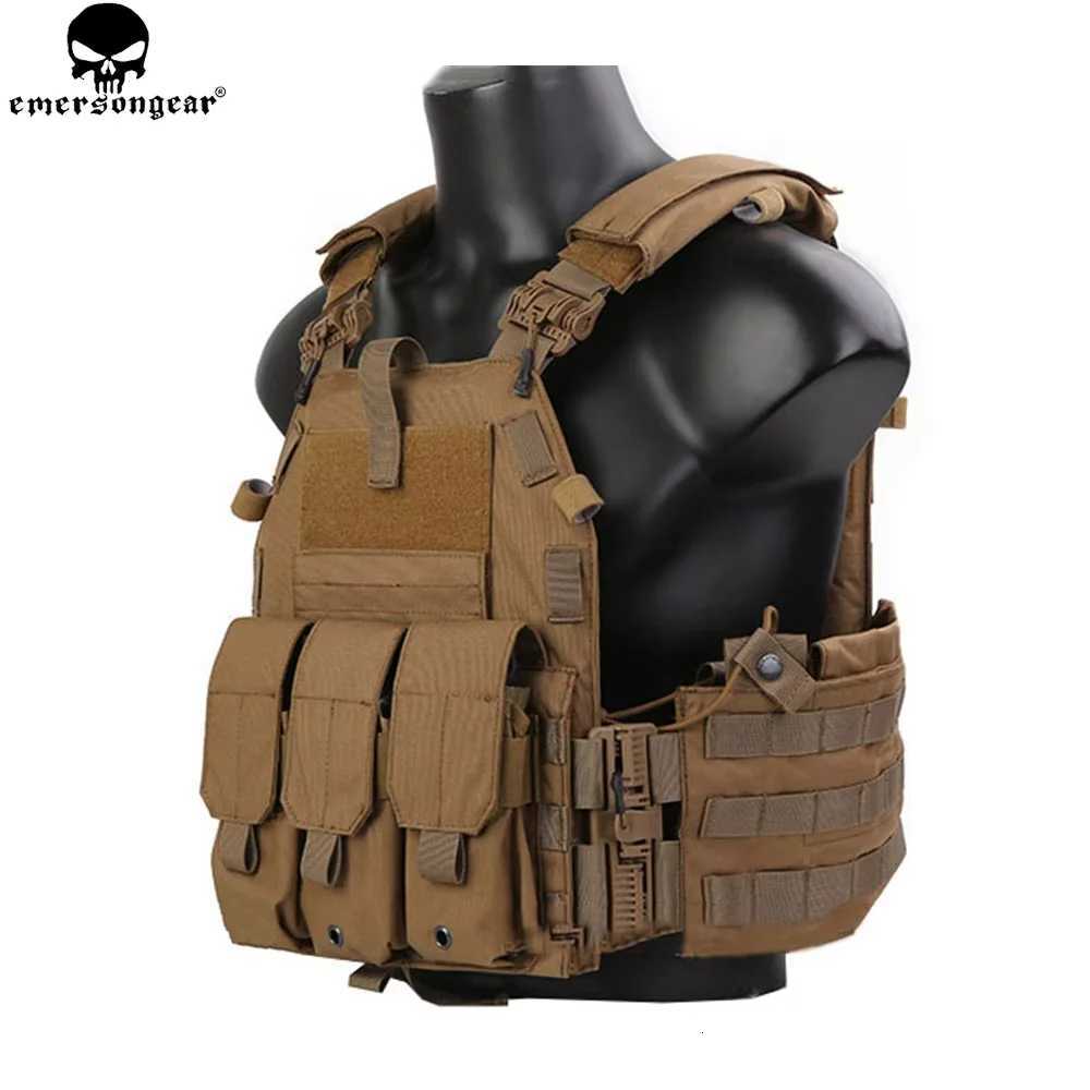 EMERSONGEAR Tactical Quick Release 094K style Plate Carrier Combat Hunting Vest Airsoft CS Armor Sport Vest EMB7405 Z250728