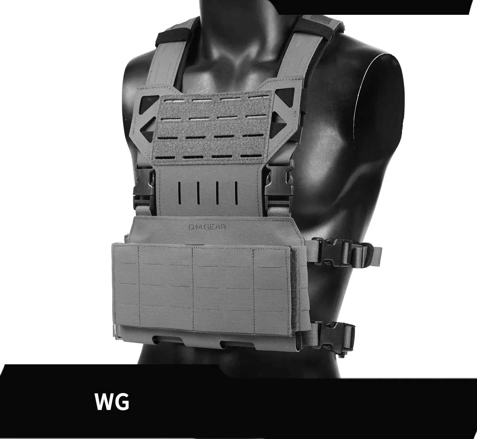 DMGear Chest Rig Tactical Vest for Airsoft Gear Equipment Plate Carrier Hunting Outdoor Paintball Z250728