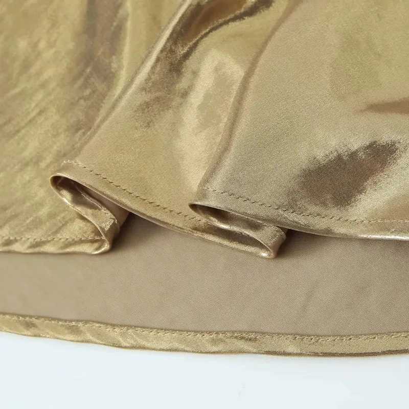 2025 Sexy Gold Silver Dress for Women Glitter Backless Short Dresses for Women Slip Dress Women Prom Gala Party Mini Dresses for Women Z250728