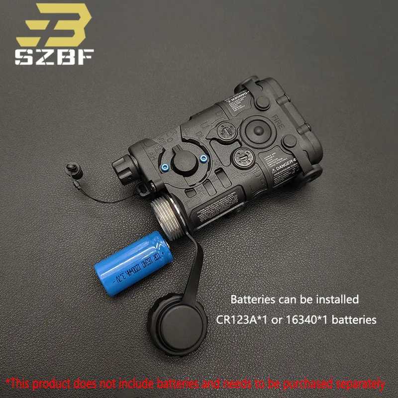 3000mAh Nylon L3 NGAL Green or Red Laser IR Pointer +LED Light Strobe Flashlight for Airsoft Hunting Weapon Lights PEQ15 DBAL-A2XJ250728