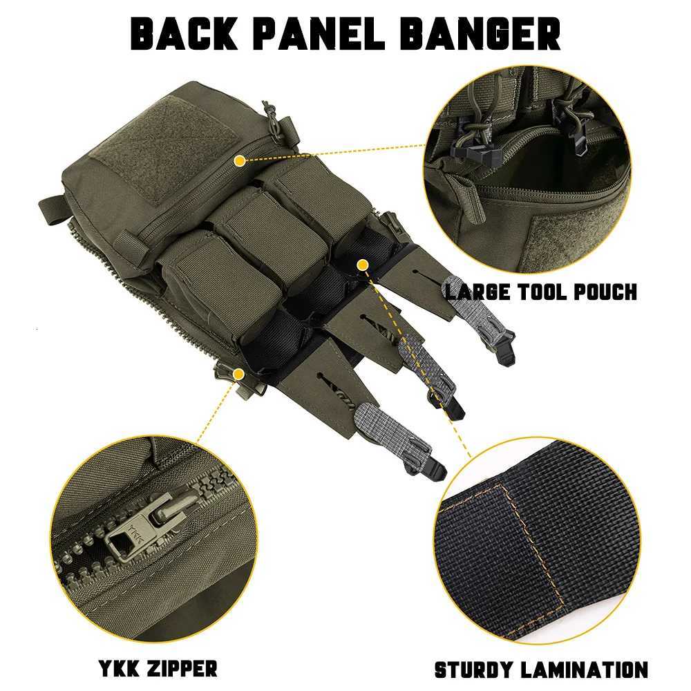 KRYDEX FCPC V5 Plate Carrier Tactical Vest Front TripLE Mag Pouch Tegris CummeRBund with pack Full Set Vest Z250728