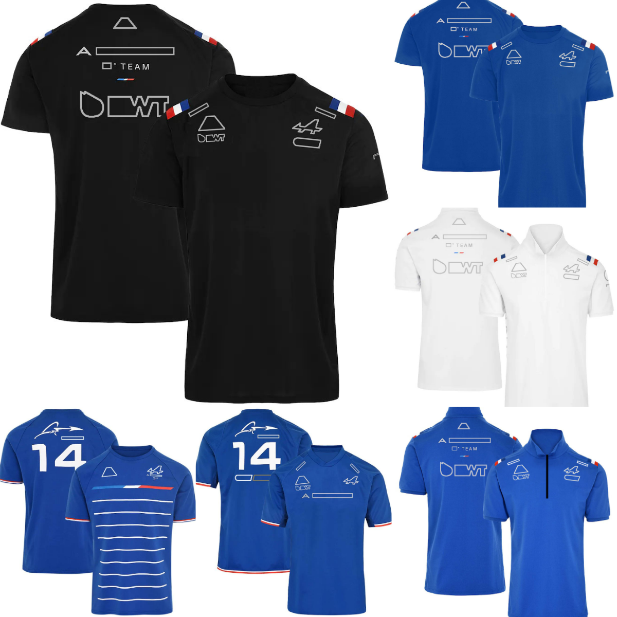 F1 Formula 1 Team Polo Shirts Driver T-shirts Custom Same Racing Fans T-shirt Casual Quick-drying Motocross Jersey free shipping