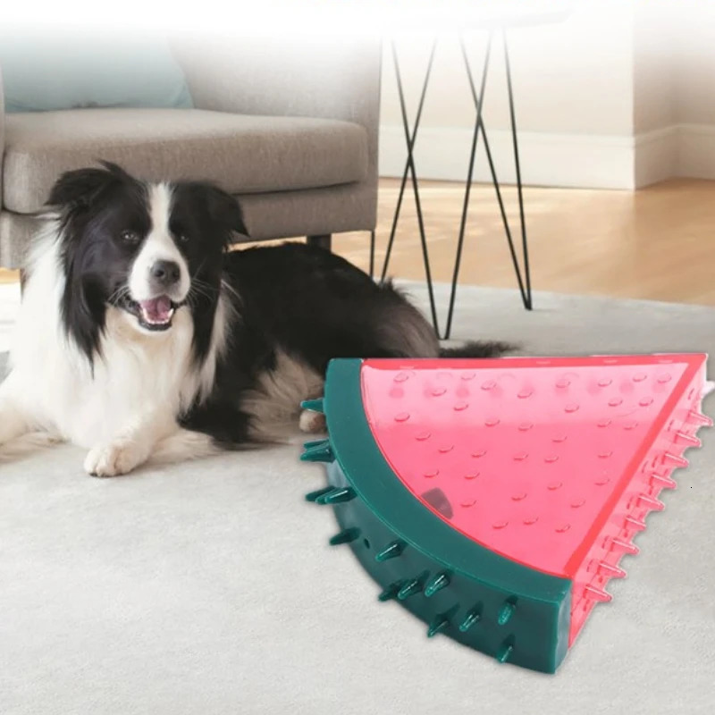 Dog Chew Toy Fruit Squeaky Teeth Cleaning Puppy Summer Biteresistant Interactive Supplies 250729