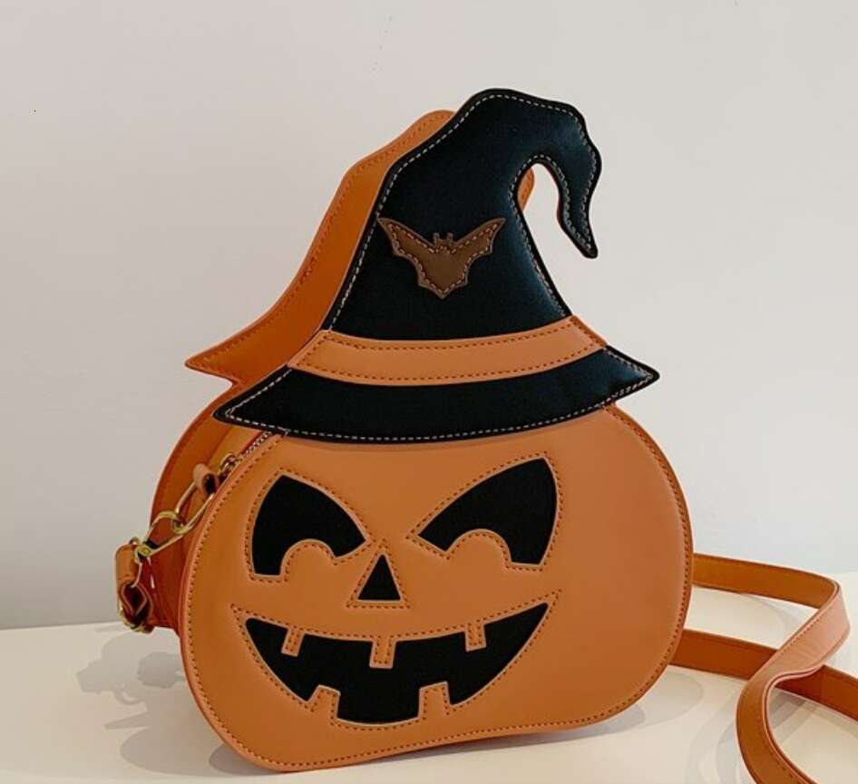 Designer Bags Single shoulder crossbody bag women's Halloween bag luxury funny new pumpkin women's bag, European and American personalized c