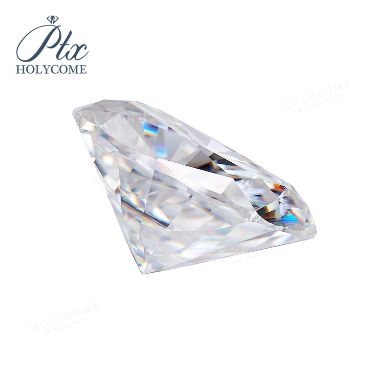 Factory D Color Rectangle Elongated Cushion Cut Moissanite Loose Stone with Certificate Moissanite Lab Diamond Pass Tester with GRA Report