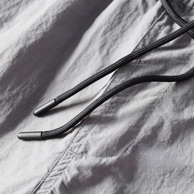 Men's Nylon Spandex Breathable Moisture-Wicking Athletic Shorts