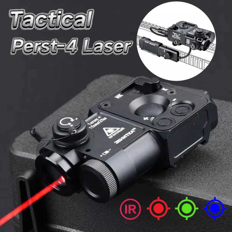 WADSN Nev Zentico Metal PERST-CH Pch Red Green IR Strobe Light Tactical Scout Aiming Indicator Pointer Airsoft Hunting AccessroyXJ250728