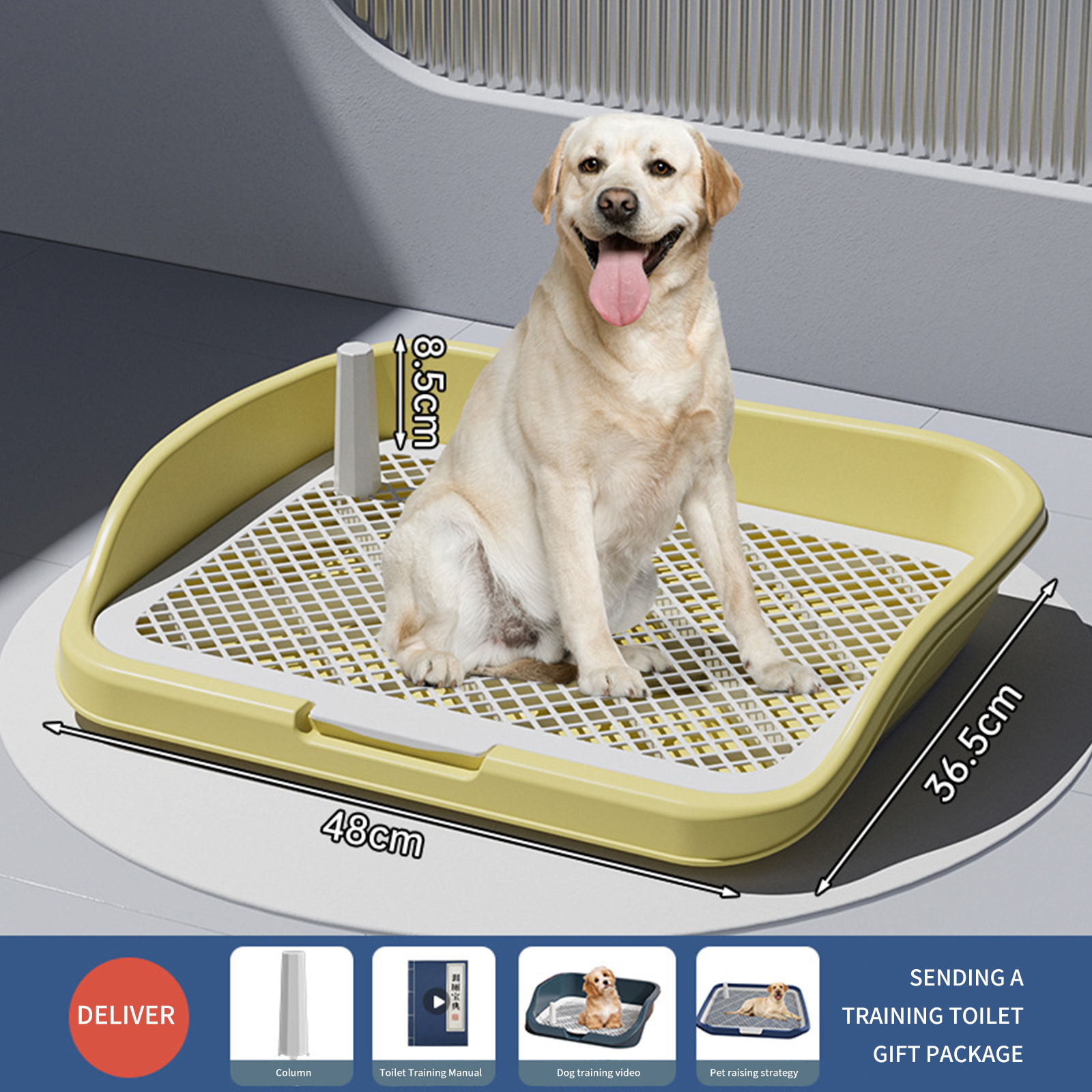 Dog toilet large urinal small large dog defecation fence dog toilet dropshipping grid tablet manufacturer direct sales