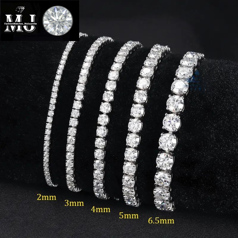 necklace fashion designer Pendant Necklaces Hip Hop Sier VVS Moissanite Dia Necklace moissanite tennis chain