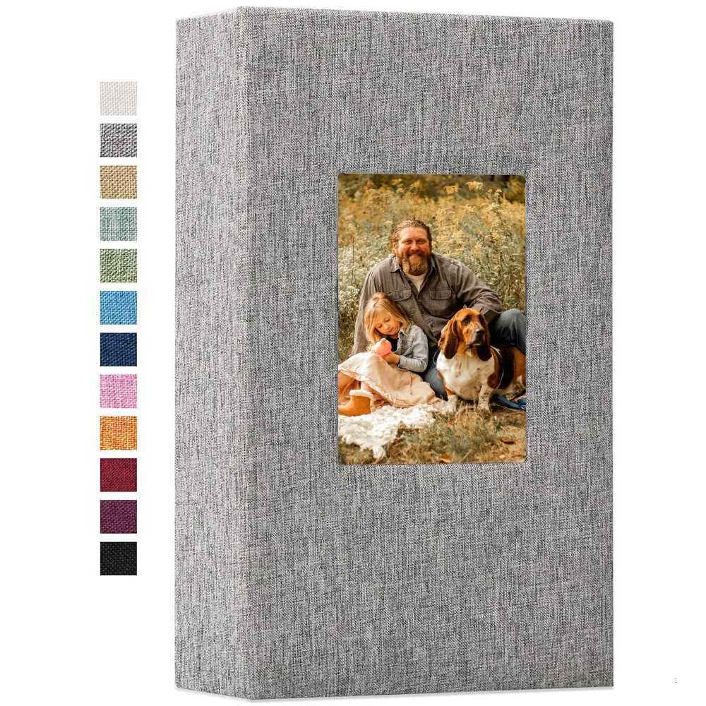 300 Pocket Linen Photo Album for 4x6 Photos Books Slip-in Picture Albums Wedding Baby Family Anniversary Photo Storage Z250729
