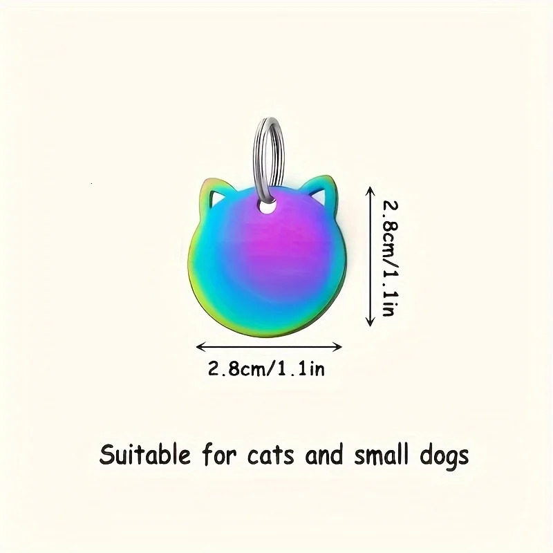 1pc Customizable Pet ID Tag Zinc Alloy Engraved Name Phone Number Durable Dog Cat Tag for Identification 250729