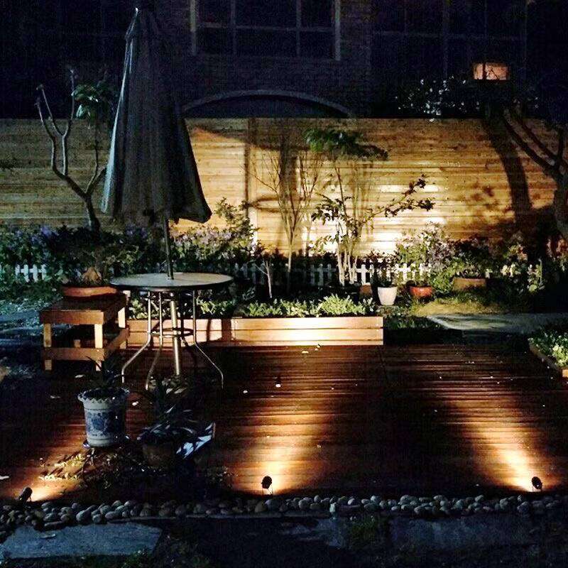 Solar Garden Lights Brand New Colorful Spotlight Lawn Outdoor Waterproof Garden Landscape Tree Advertising Sign Wall Light