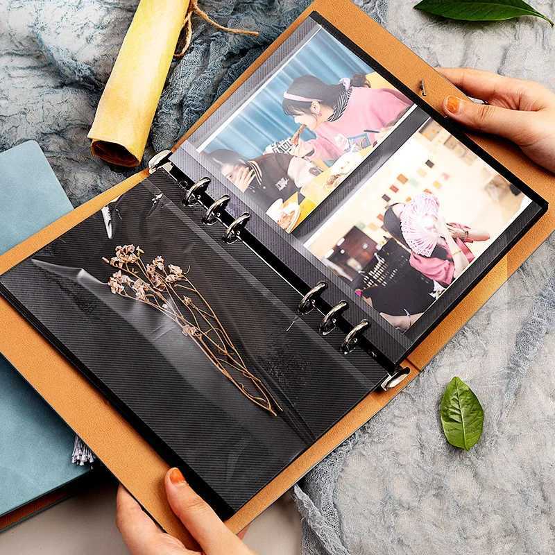 Photocard Photo Storage Couple Photo Album DIY Collection Book 30 Sheets Photocard Album Collection Book Card Picture Albums Gift Z250729